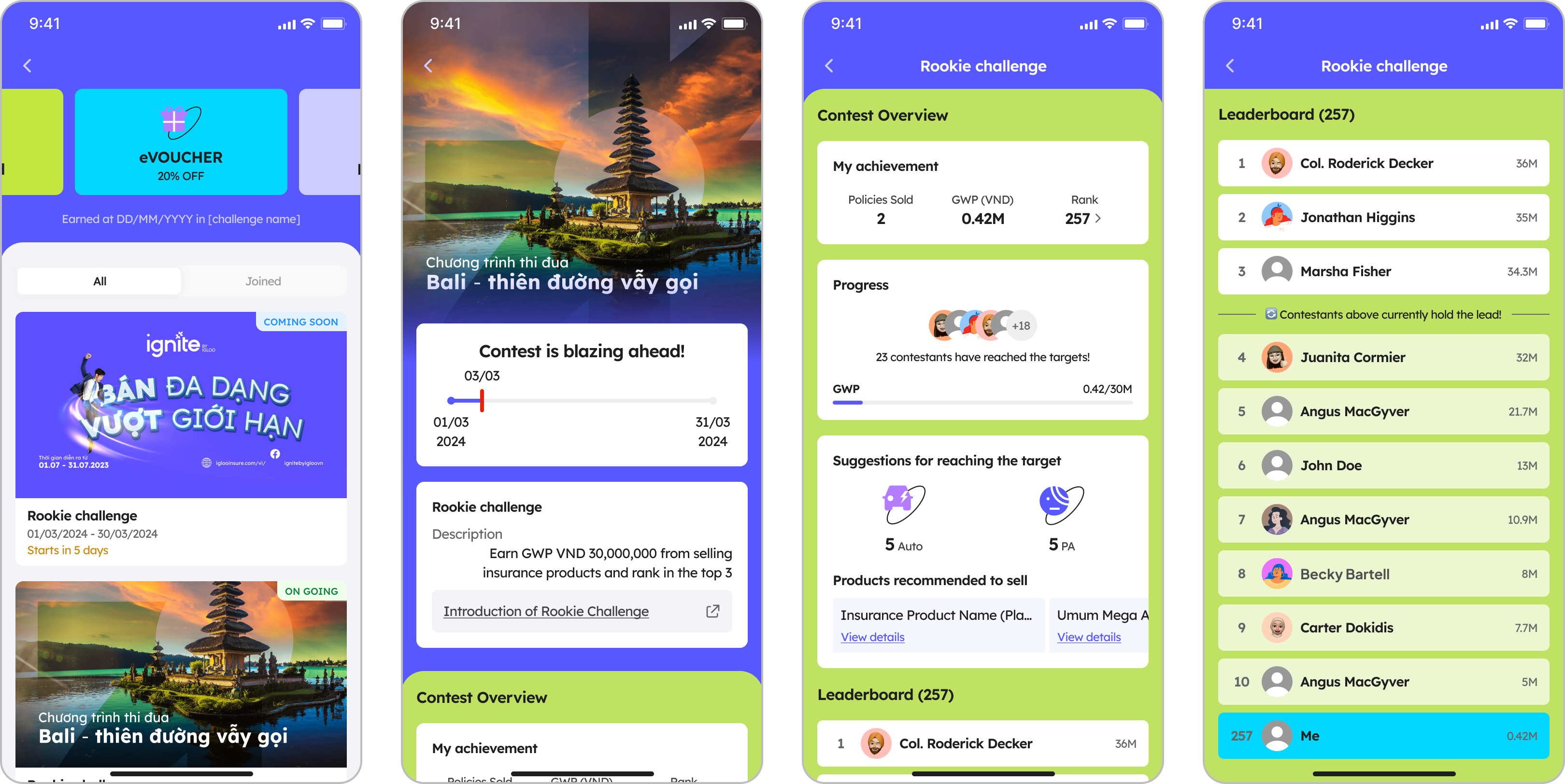 Encourage user to participate in online campaign