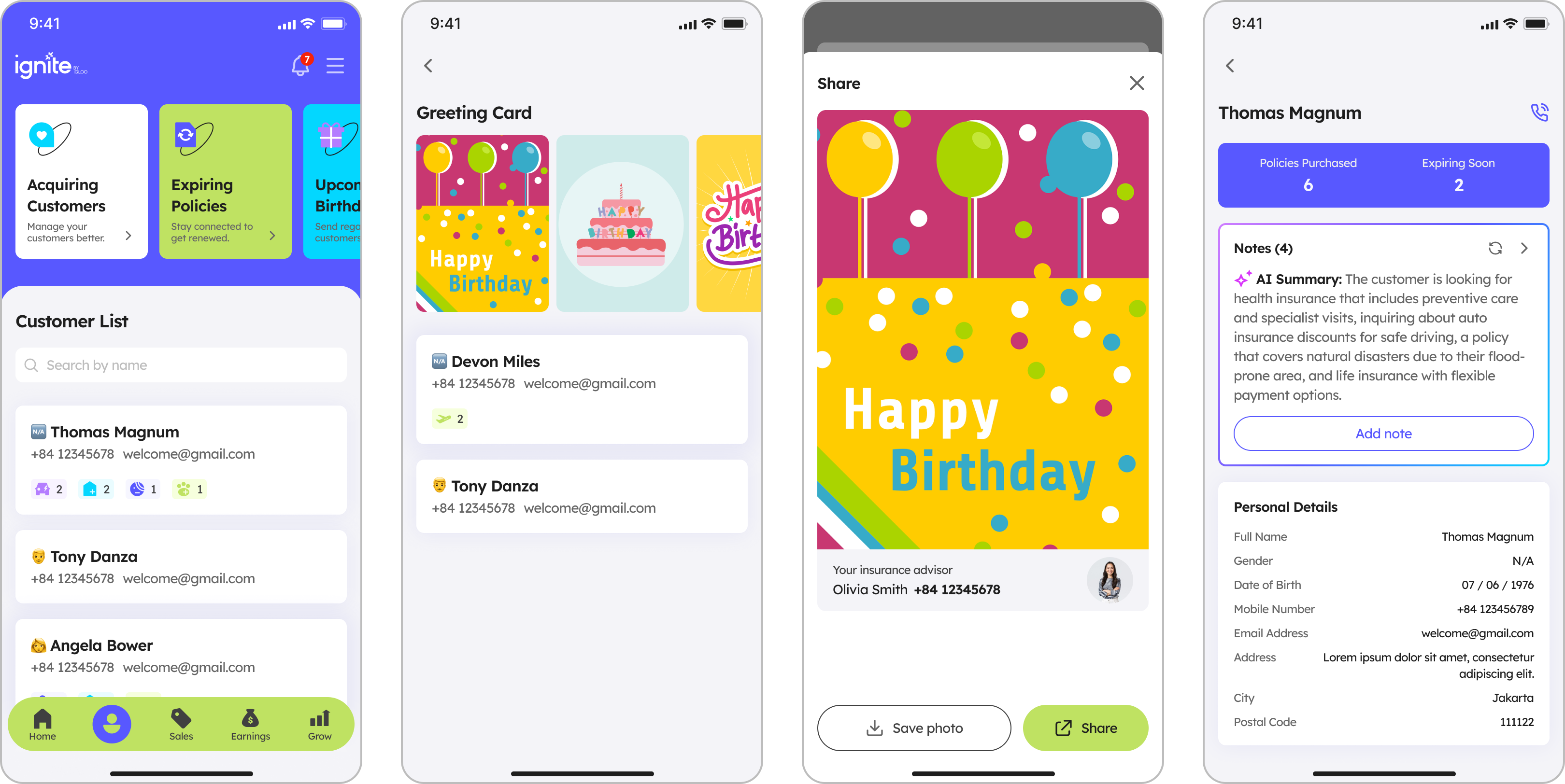 After — rich customer data for smarter management